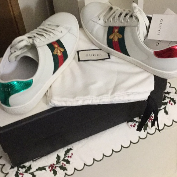 Gucci Other - Gucci Ace Embroidered Sneakers